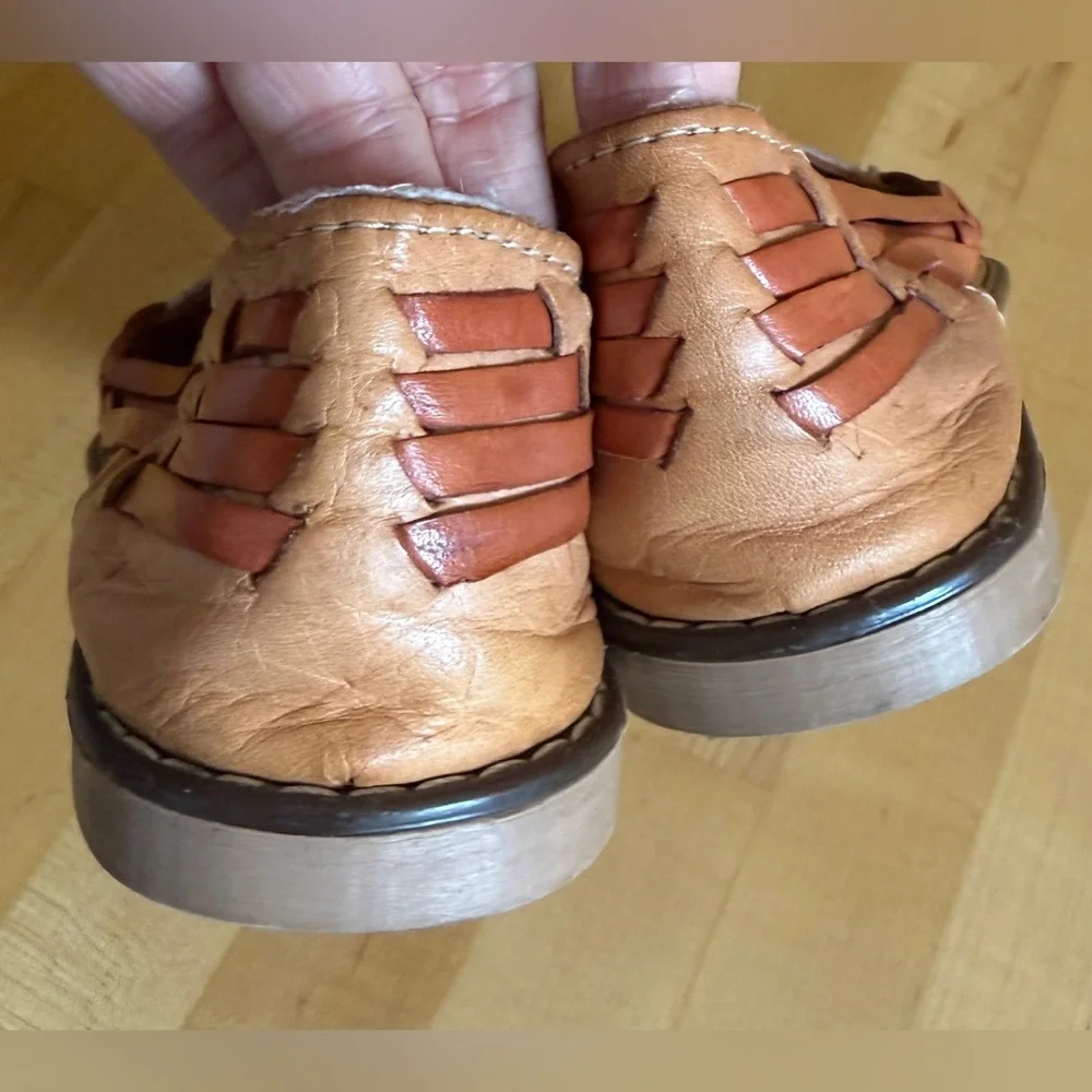 Frida Kahlo 🇲🇽 🎨 Huaraches Leather Espadrilles Shoes Made in Mexico